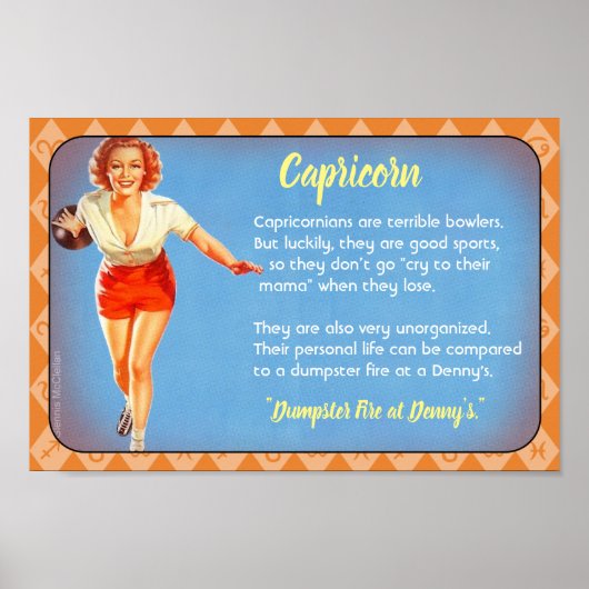Capricorn Poster (Voorkant)