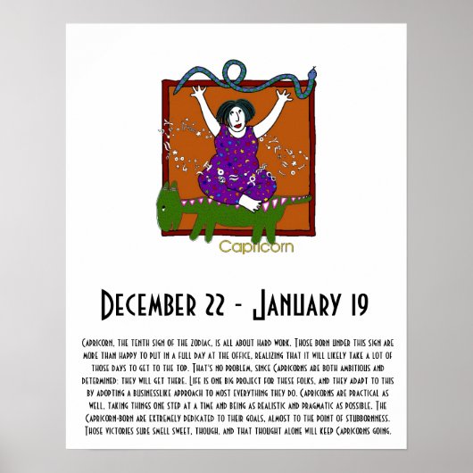 Capricorn Poster (Voorkant)