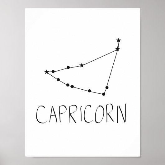 Capricorn Poster (Voorkant)