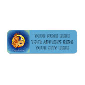 Capricorn Return-adres Etiket (Voorkant)