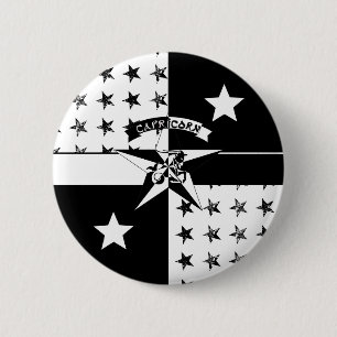 Capricorn Ronde Button 5,7 Cm