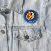 Capricorn Ronde Button 5,7 Cm (In situ)