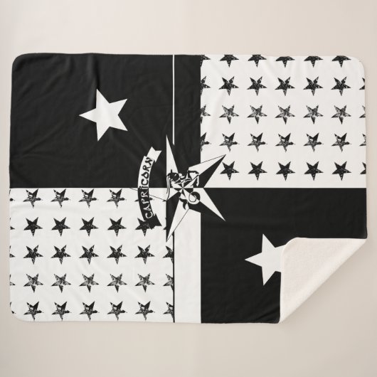 Capricorn Sherpa Deken (Voorkant (horizontaal))