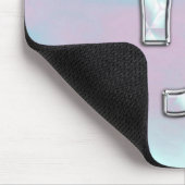 Capricorn Sign on Moeder Pearl Nacre Style Muismat (Hoek)