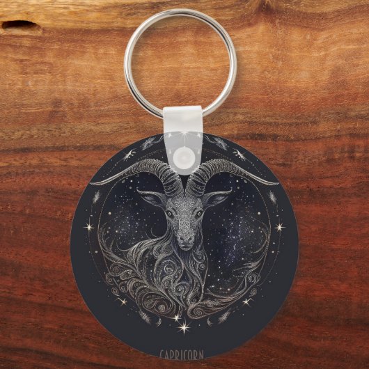 Capricorn Sleutelhanger (Achterkant)