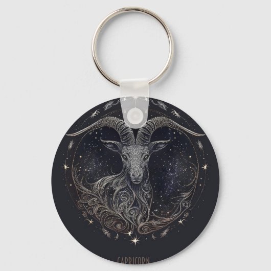 Capricorn Sleutelhanger (Achterkant)