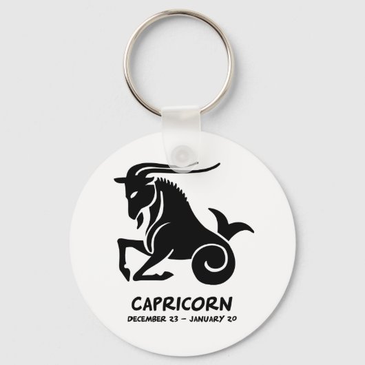 Capricorn Sleutelhanger (Voorkant)