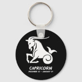 Capricorn Sleutelhanger (Voorkant)