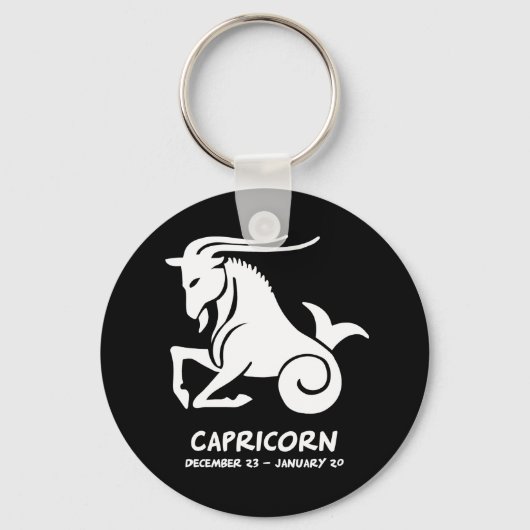 Capricorn Sleutelhanger (Voorkant)