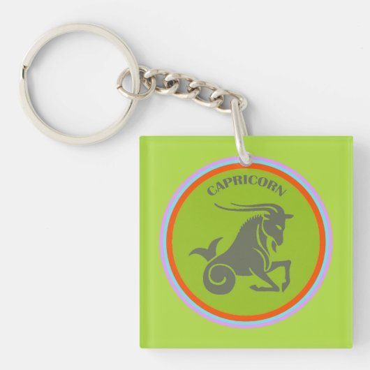 Capricorn Sleutelhanger (voorkant)
