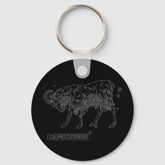 Capricorn Sleutelhanger (Voorkant)