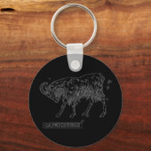 Capricorn Sleutelhanger (Voorkant)