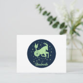 Capricorn Soulmate | Zodiasignalering | Soulmate L Briefkaart (Staand voorkant)