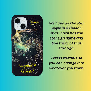 Capricorn star-teken iPhone 15 case