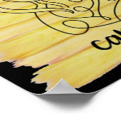 Capricorn Star-teken Poster (Hoek)