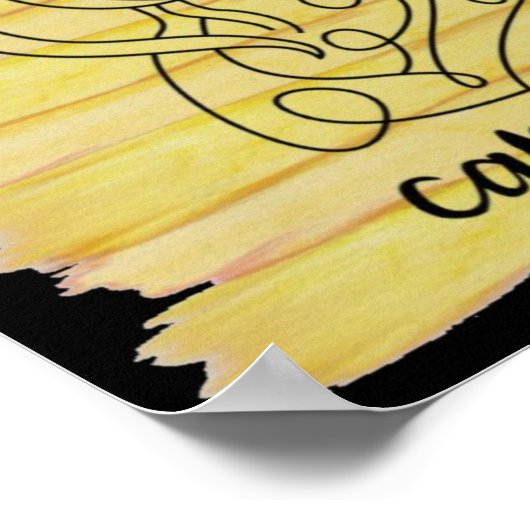 Capricorn Star-teken Poster (Hoek)