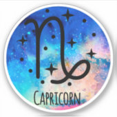 Capricorn Sticker (Voorkant)