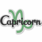 Capricorn Sticker (Voorkant)