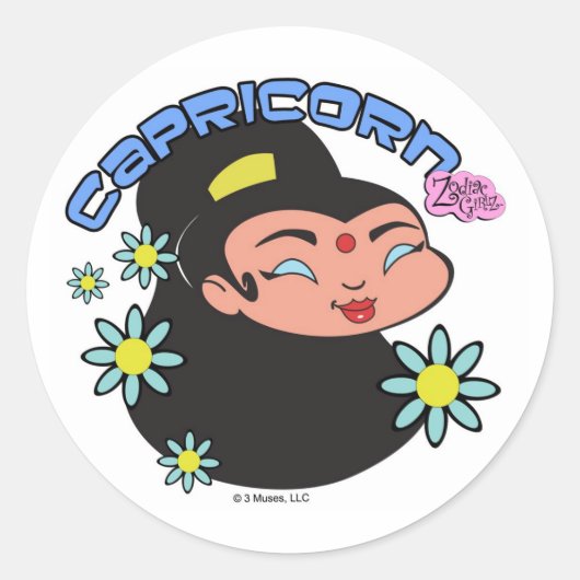 Capricorn Stickers (Voorkant)