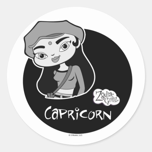 Capricorn Stickers (Voorkant)