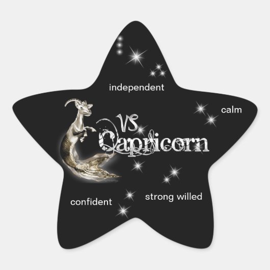 Capricorn Stickers (Voorkant)
