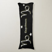 Capricorn-symbool Lichaamskussen (Voorkant Verticaal)