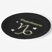 Capricorn-symbool Papieren Bordje (Gekanteld)