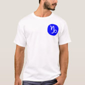 Capricorn-symbool - Pocket T-shirt (Voorkant)