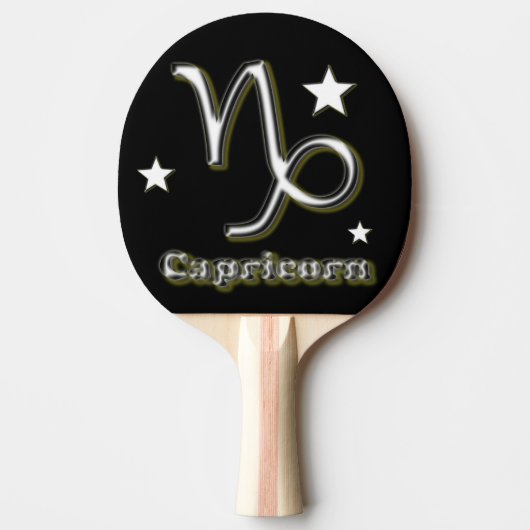 Capricorn-symbool Tafeltennisbatje (Voorkant)