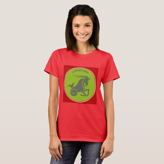 Capricorn T-Shirt (Voorkant volledig)