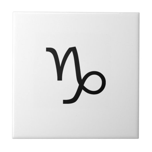 Capricorn Tegeltje (Voorkant)