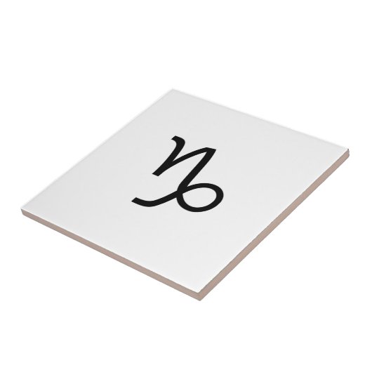 Capricorn Tegeltje (Zijkant)
