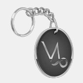 Capricorn-teken Sleutelhanger (Voorkant Links)