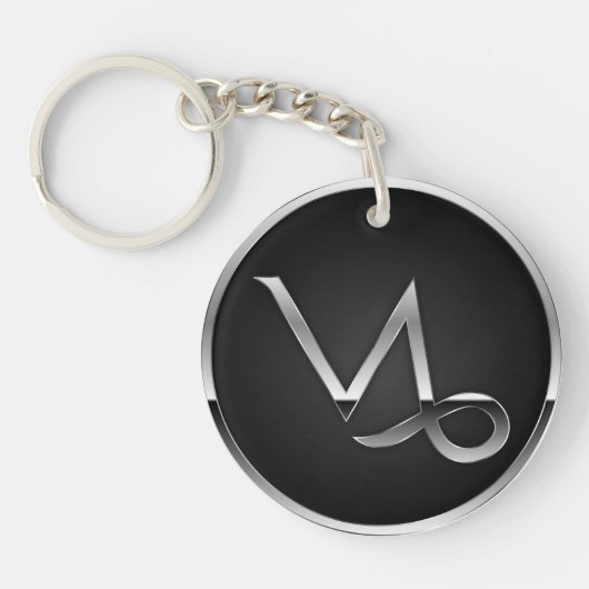 Capricorn-teken Sleutelhanger (Voorkant)