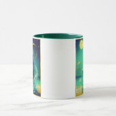 Capricorn the Sea Goat Zodiac Sign Mok (Midden)