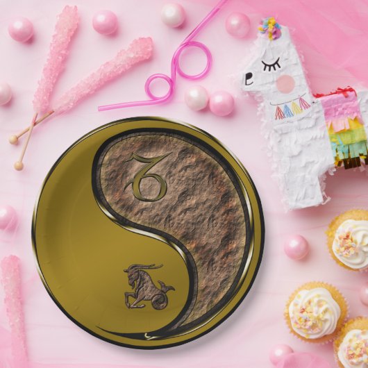 Capricorn the Seagoat Papieren Bordje (Feest)