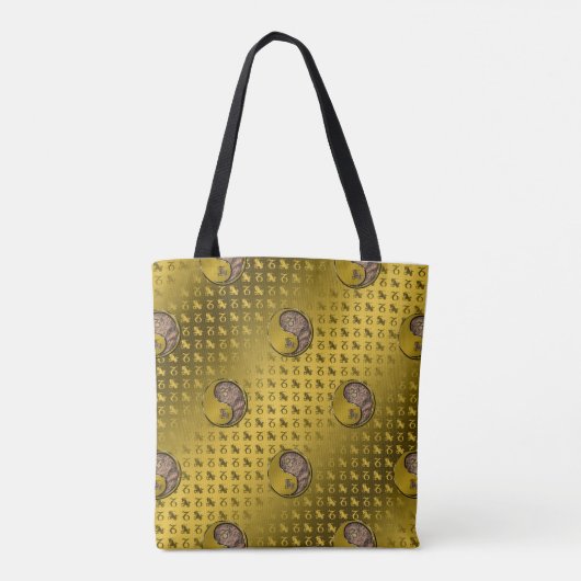 Capricorn the Seagoat Tote Bag (Achterkant)