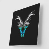 Capricorn – The Visionary Architect Vierkante Klok (Hoek)