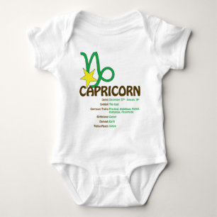 Capricorn Traits Baby Romper