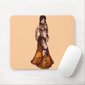 Capricorn Tribal Belly Dancer Muismat (Met muis)
