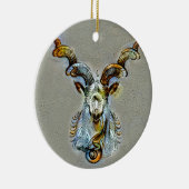 Capricorn Venice Keramisch Ornament (Rechts)