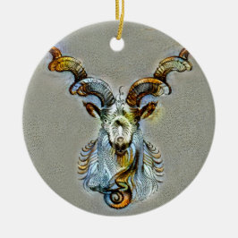Capricorn Venice Keramisch Ornament