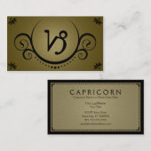 capricorn - verfijning visitekaartje (Voorkant / Achterkant)