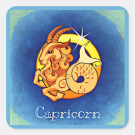 Capricorn Vierkante Sticker
