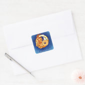 Capricorn Vierkante Sticker (Envelop)
