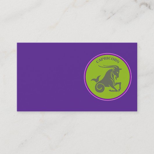 Capricorn Visitekaartje (Voorkant)