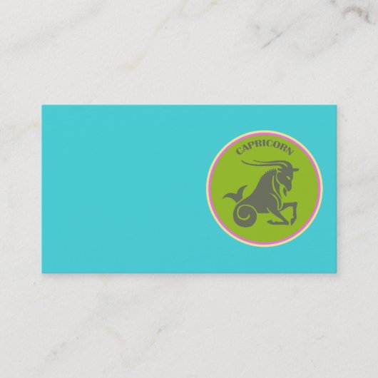 Capricorn Visitekaartje (Voorkant)