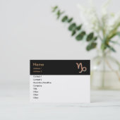 Capricorn Visitekaartje (Staand voorkant)