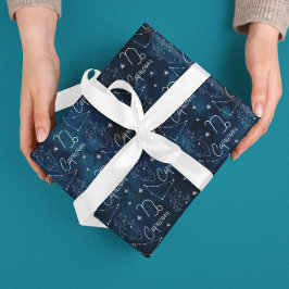 Capricorn Wrapping Paper Flat Sheet Set van 3