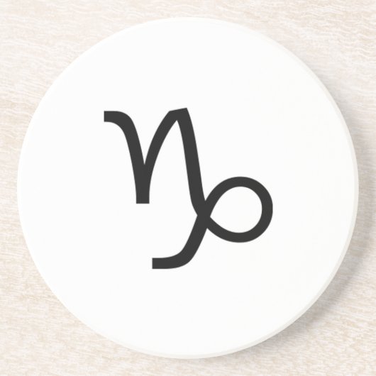 Capricorn Zandsteen Onderzetter (Voorkant)